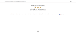 Desktop Screenshot of hotel-tour-intendance.com